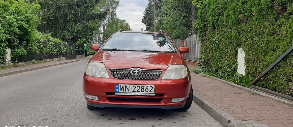 Toyota Corolla cena 7950 przebieg: 356000, rok produkcji 2002 z Zielonka małe 29